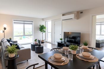 A modern living room