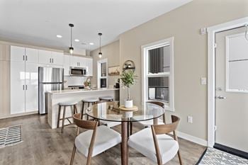 Luxury vinyl plank flooring