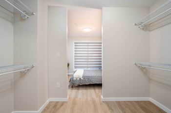 Spacious closet