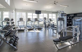 Commercial-grade fitness centre