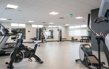 Commercial-grade fitness centre