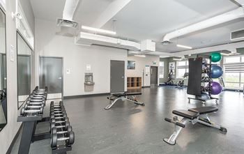 Commercial-grade fitness centre