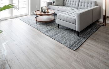Luxury vinyl plank flooring