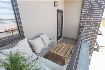 Balcony and patio