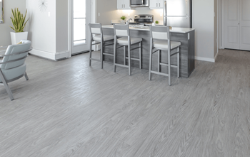 Luxury vinyl plank flooring