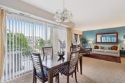Suitland apartment for rent - a dining room with a table and chairs at Andrews Ridge Apartments, Suitland, MD