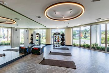 Yoga studio