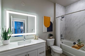 Bathroom with bathtub