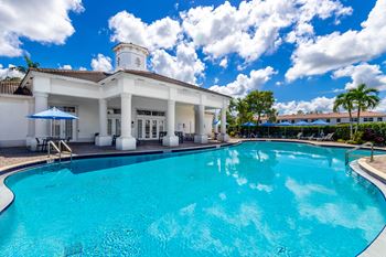 Clear blue pool