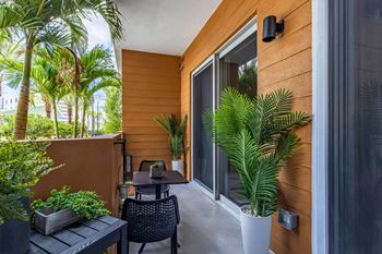 Outdoor porch