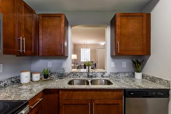 Kitchen with sink