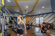 Fort Myers apartment for rent - Woman working out at Portofino Cove, Fort Myers