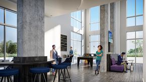 Fort Lauderdale apartment for rent - Lounge at Quantum Apartments
