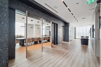 Dining room with chef-style kitchen (phase i & ii)
