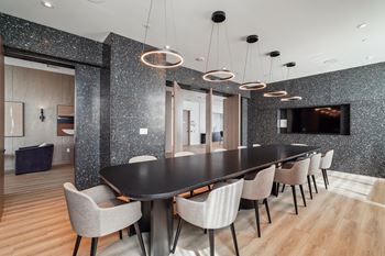 Dining room with chef-style kitchen (phase i & ii)