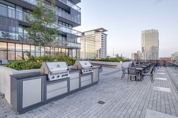 Bbqs with dining area