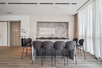Dining room with chef-style kitchen (phase i & ii)