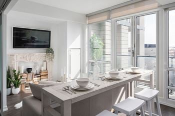 Floor to ceiling windows