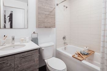 Soaker tubs & showers available