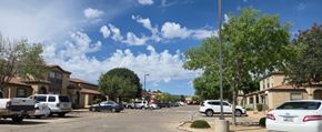 Sierra Vista apartment for rent - A sunny day in a residential area with cars parked on the street.