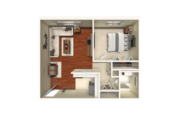 Windsor Locks apartment for rent - A series of images showing a room with a kitchen, living room, and bathroom.