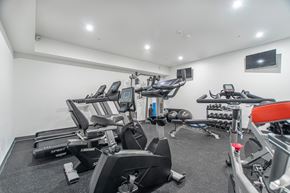 Dieppe apartment for rent - the gym is equipped with state of the art equipment
