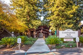 Santa Rosa apartment for rent - Property Signage at Coddingtown Mall Apartments, Santa Rosa, CA