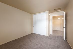 Rohnert Park apartment for rent - Carpeted Bedroom at Manor Apartments, California