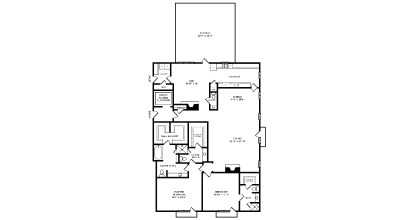 Floor plan for 2 beds, 3.5 baths, 3176 sqft
