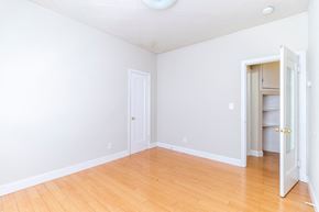 Berkeley apartment for rent - A room with a white door and a white wall.