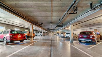 Underground parking garage