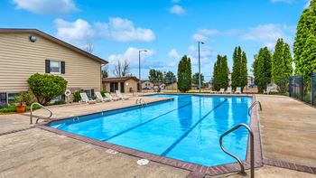Heated outdoor pool