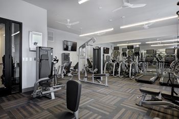 State-of-the-art fitness center