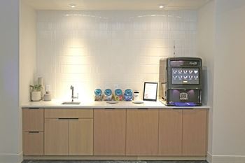 Resident coffee bar
