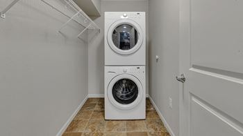 In-unit washer and dryer