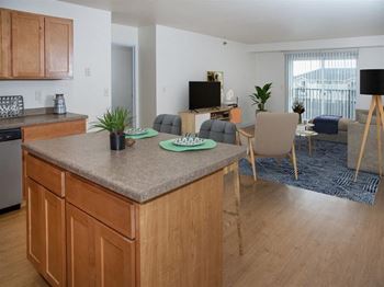 Ashland kitchen livingroom