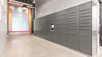 Locker room