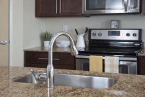 Grand Forks apartment for rent - Sink on Center Island with Granite Counter Tops