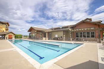 25-Meter lap pool with sundeck