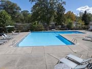 Fort Wayne apartment for rent - Swimming Pool Area at Wood Creek Apartments, Fort Wayne, 46835