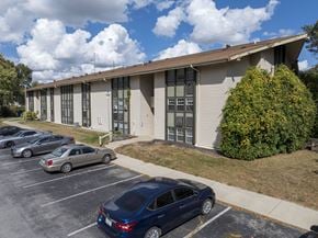 Fort Wayne apartment for rent - Parking Lot at Wood Creek Apartments, Fort Wayne, IN