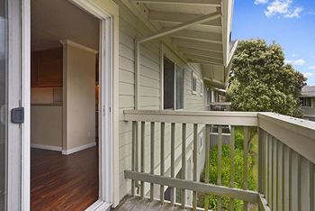 Private apartment balcony