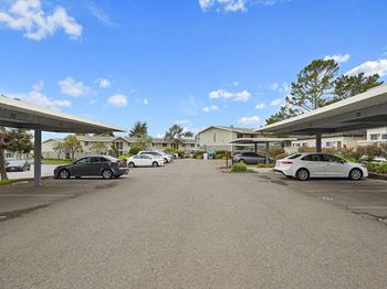 Ample parking area