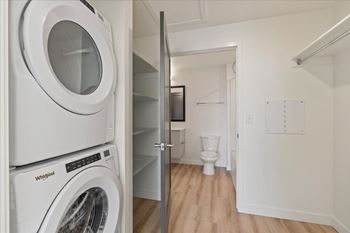 Stacked washer and dryer1
