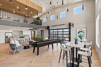 Modern clubhouse