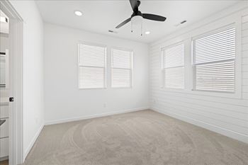 Plush carpeting in bedrooms*