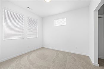 Plush carpeting in bedrooms*