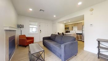 Warm and inviting living room