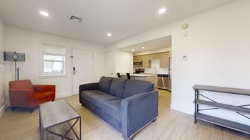 Soft and refreshing living room