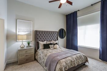 Furnished bedroom